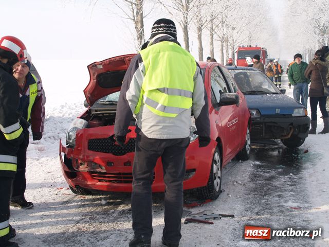 Zdjęcie w galerii na portalu naszraciborz.pl: Karambol pod Kietrzem wiadomości z regionu