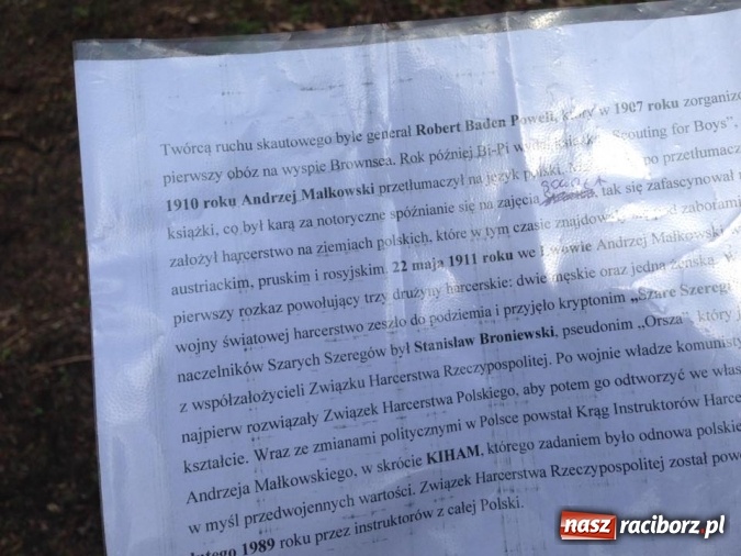 Zdjęcie w galerii na portalu naszraciborz.pl: Raciborski Związek Drużyn Harcerzy zorganizował II Turniej Zastępów wiadomości z regionu