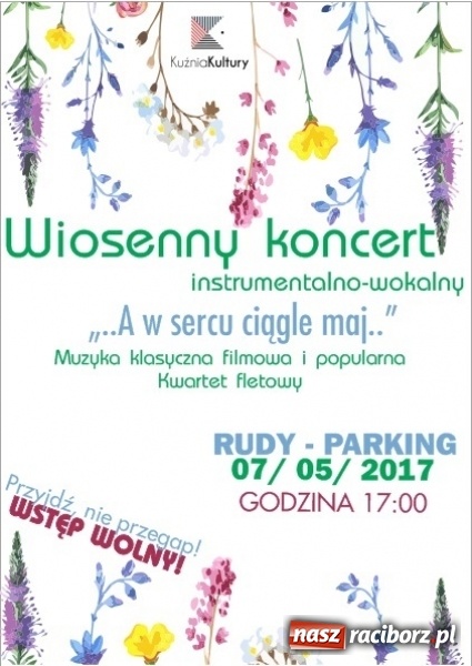 Zdjęcie w galerii na portalu naszraciborz.pl: A w sercu ciągle maj... - koncert instrumentalno-wokalny w Rudach  wiadomości z regionu