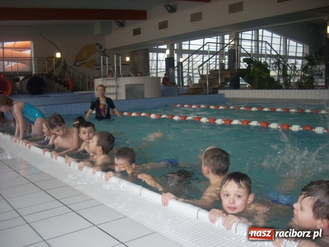 Zdjęcie w galerii na portalu naszraciborz.pl: Pływacka przygoda uczniów szkoły w Kuźni Raciborskiej  wiadomości z regionu
