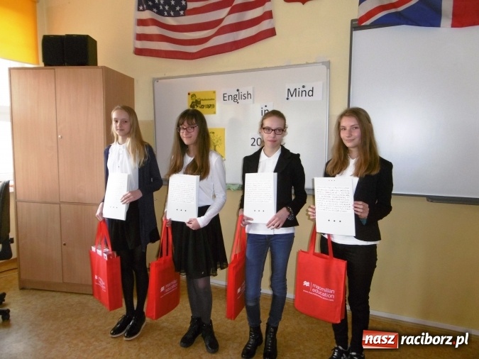 Zdjęcie w galerii na portalu naszraciborz.pl: Trzecia edycja konkursu English in Mind za nami!  wiadomości z regionu