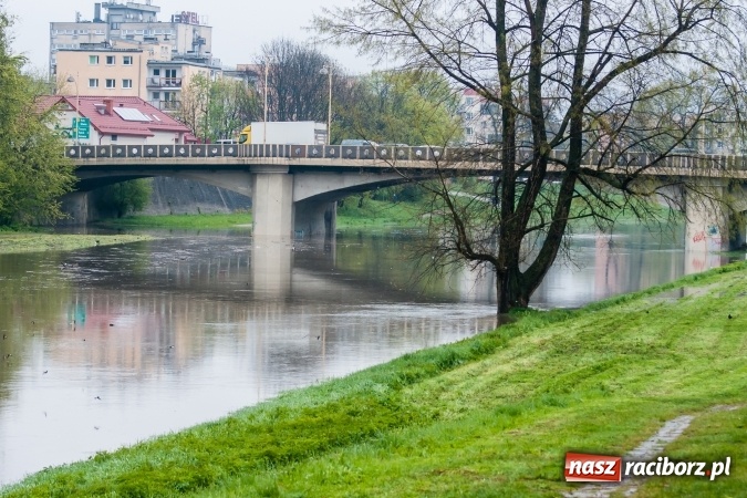 Zdjęcie w galerii na portalu naszraciborz.pl: Rozpoczęło się ratowanie plaży miejskiej przy zamku. Woda wdziera się na bulwary nadodrzańskie FOTO wiadomości z regionu