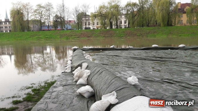 Zdjęcie w galerii na portalu naszraciborz.pl: Poziom Odry w Chałupkach opada. Zagrożenie mija  wiadomości z regionu