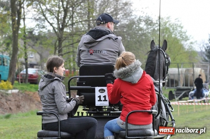 Zdjęcie w galerii na portalu naszraciborz.pl: W Kornicach trwają zawody zaprzęgowe połączone z majówką konną wiadomości z regionu