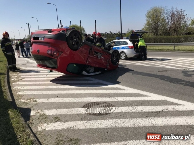 Zdjęcie w galerii na portalu naszraciborz.pl: Poważny uraz poszkodowanego w wypadku na Piaskowej  wiadomości z regionu