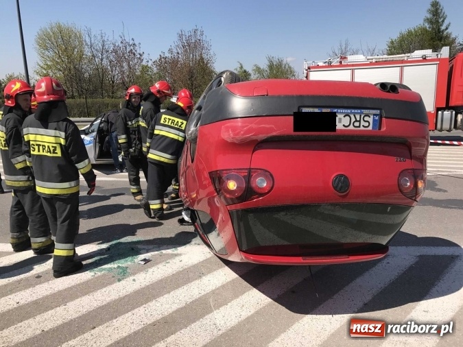 Zdjęcie w galerii na portalu naszraciborz.pl: Poważny uraz poszkodowanego w wypadku na Piaskowej  wiadomości z regionu
