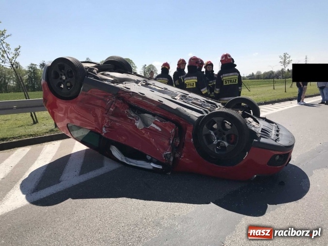 Zdjęcie w galerii na portalu naszraciborz.pl: Poważny uraz poszkodowanego w wypadku na Piaskowej  wiadomości z regionu
