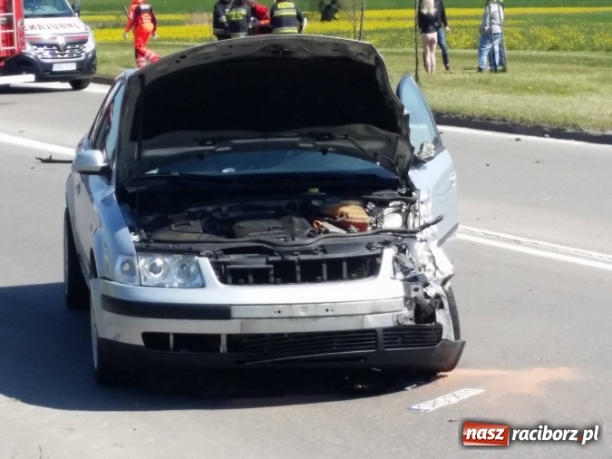 Zdjęcie w galerii na portalu naszraciborz.pl: Poważny uraz poszkodowanego w wypadku na Piaskowej  wiadomości z regionu
