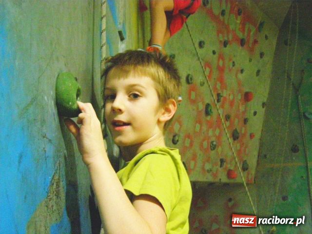 Zdjęcie w galerii na portalu naszraciborz.pl: Ferie ze wspinaczką wiadomości z regionu