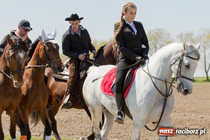 Zdjęcie w galerii na portalu naszraciborz.pl: Przez pola i łąki - korowód na Konnej Majówce w Kornicach wiadomości z regionu