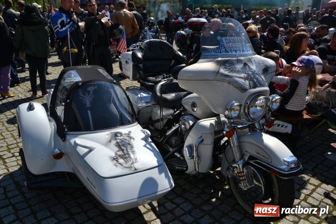 Zdjęcie w galerii na portalu naszraciborz.pl: Inauguracja sezonu motocyklowego w Raciborzu – festyn na Zamku Piastowskim wiadomości z regionu