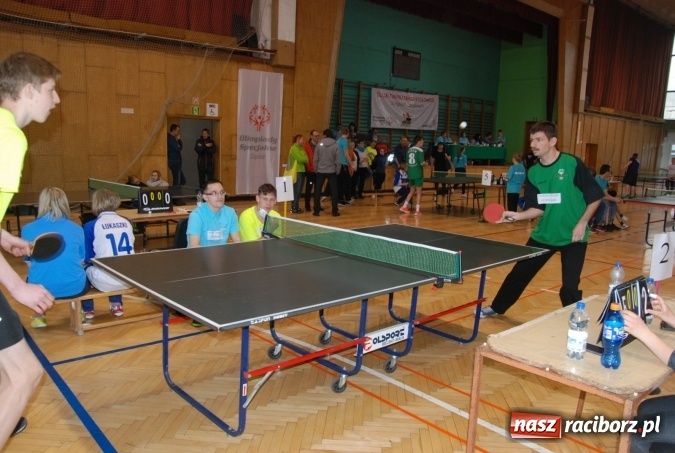 Zdjęcie w galerii na portalu naszraciborz.pl: XXI Śląski Turniej Tenisa Stołowego Olimpiad Specjalnych  wiadomości z regionu