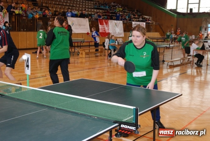 Zdjęcie w galerii na portalu naszraciborz.pl: XXI Śląski Turniej Tenisa Stołowego Olimpiad Specjalnych  wiadomości z regionu
