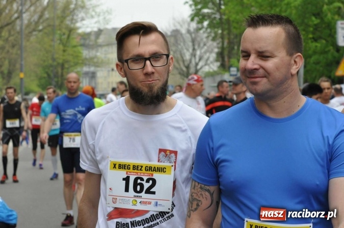 Zdjęcie w galerii na portalu naszraciborz.pl: Rekordowy X Bieg bez granic w Raciborzu. Wygrał Ukrainiec Sergii Rybak wiadomości z regionu