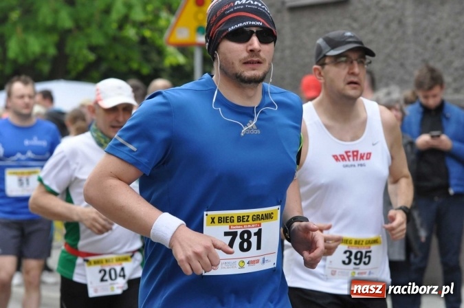 Zdjęcie w galerii na portalu naszraciborz.pl: Rekordowy X Bieg bez granic w Raciborzu. Wygrał Ukrainiec Sergii Rybak wiadomości z regionu