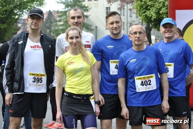 Zdjęcie w galerii na portalu naszraciborz.pl: Rekordowy Bieg bez Granic z udziałem rafakowców wiadomości z regionu