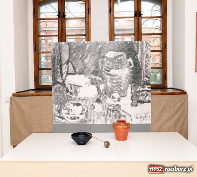 Zdjęcie w galerii na portalu naszraciborz.pl: WEHIKUŁ DLA WYOBRAŹNI - malarstwo Jana Cybisa w raciborskim Muzeum  wiadomości z regionu