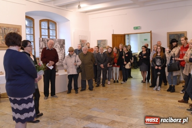 Zdjęcie w galerii na portalu naszraciborz.pl: WEHIKUŁ DLA WYOBRAŹNI - malarstwo Jana Cybisa w raciborskim Muzeum  wiadomości z regionu