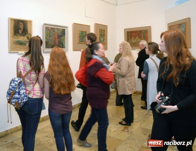 Zdjęcie w galerii na portalu naszraciborz.pl: WEHIKUŁ DLA WYOBRAŹNI - malarstwo Jana Cybisa w raciborskim Muzeum  wiadomości z regionu