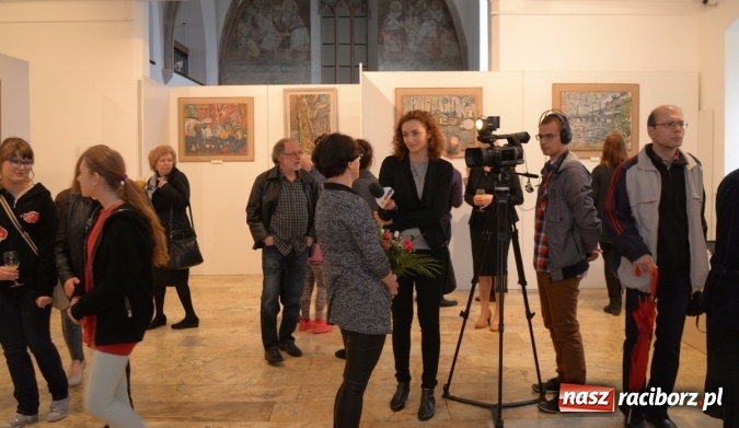 Zdjęcie w galerii na portalu naszraciborz.pl: WEHIKUŁ DLA WYOBRAŹNI - malarstwo Jana Cybisa w raciborskim Muzeum  wiadomości z regionu