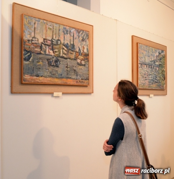 Zdjęcie w galerii na portalu naszraciborz.pl: WEHIKUŁ DLA WYOBRAŹNI - malarstwo Jana Cybisa w raciborskim Muzeum  wiadomości z regionu