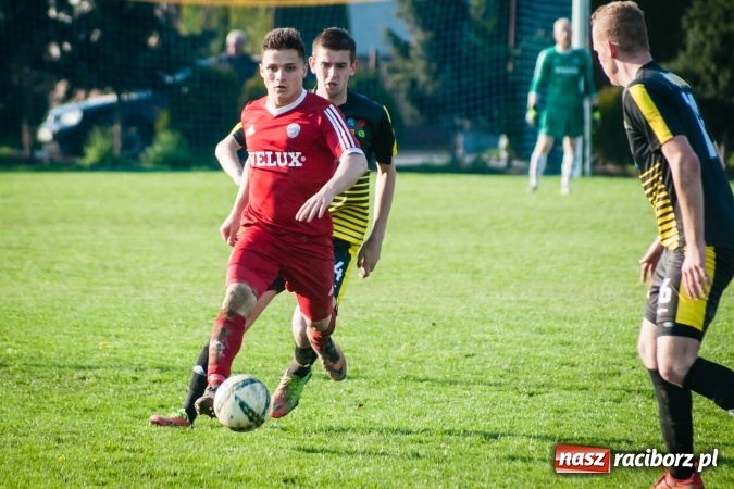 Zdjęcie w galerii na portalu naszraciborz.pl: Nieudane dośrodkowanie zmieniło się w gola. Przyszłość lepsza od Krzyżanowic wiadomości z regionu