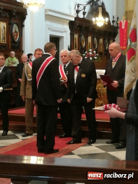 Zdjęcie w galerii na portalu naszraciborz.pl: Zbigniew Woźniak odznaczony Orderem św. Stanisława I klasy wiadomości z regionu