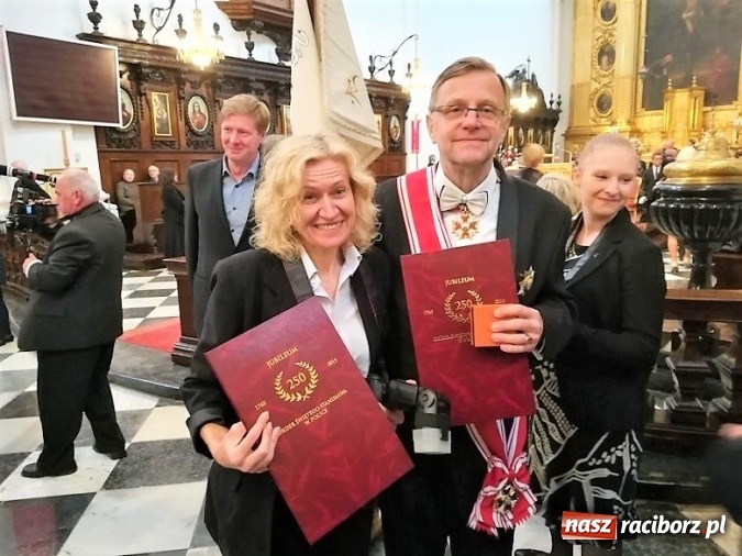 Zdjęcie w galerii na portalu naszraciborz.pl: Zbigniew Woźniak odznaczony Orderem św. Stanisława I klasy wiadomości z regionu