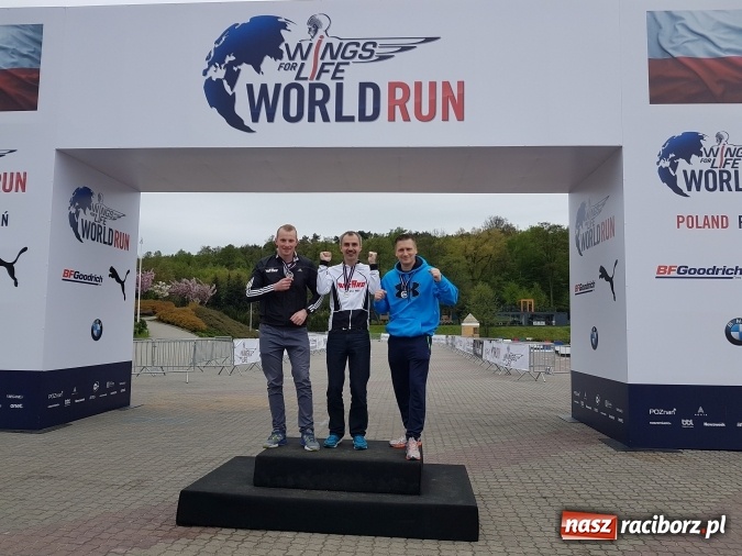 Zdjęcie w galerii na portalu naszraciborz.pl: Biegacze z Rafako na Wings For Life World Run wiadomości z regionu