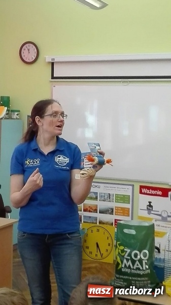 Zdjęcie w galerii na portalu naszraciborz.pl: Lekcja z gryzoniami w Szkole Podstawowej nr 13  wiadomości z regionu