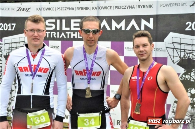 Zdjęcie w galerii na portalu naszraciborz.pl: Przedstawiciele Rafako S.A. na Silesiaman Triathlon  wiadomości z regionu
