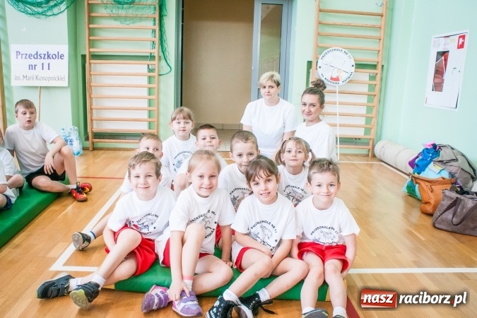Zdjęcie w galerii na portalu naszraciborz.pl: XV Spartakiada przedszkolaków w Arenie Rafako wiadomości z regionu
