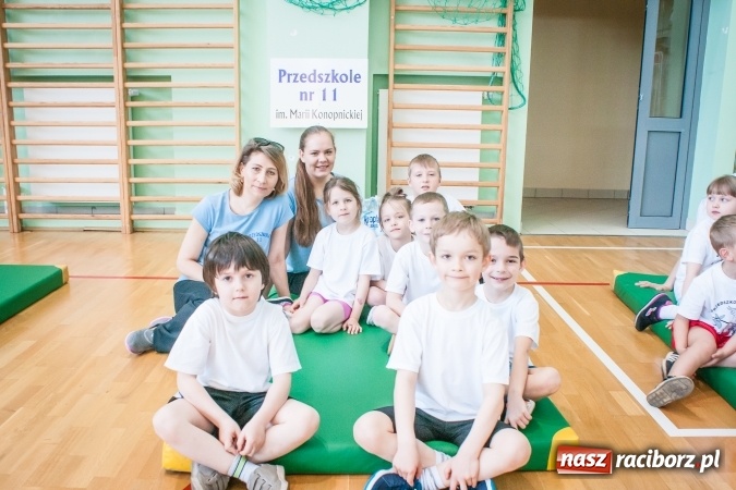 Zdjęcie w galerii na portalu naszraciborz.pl: XV Spartakiada przedszkolaków w Arenie Rafako wiadomości z regionu