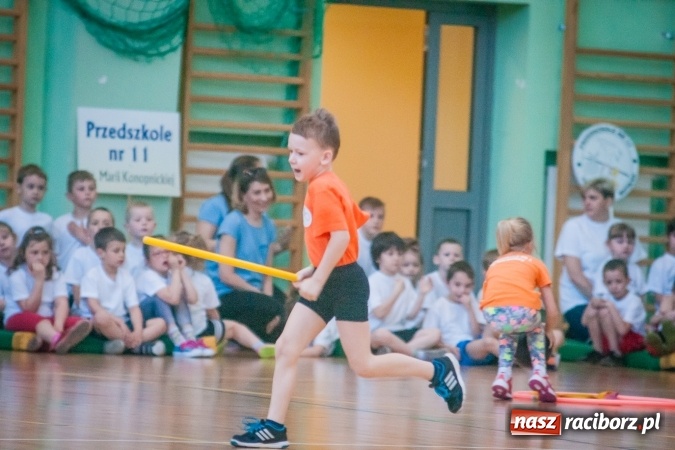 Zdjęcie w galerii na portalu naszraciborz.pl: XV Spartakiada przedszkolaków w Arenie Rafako wiadomości z regionu