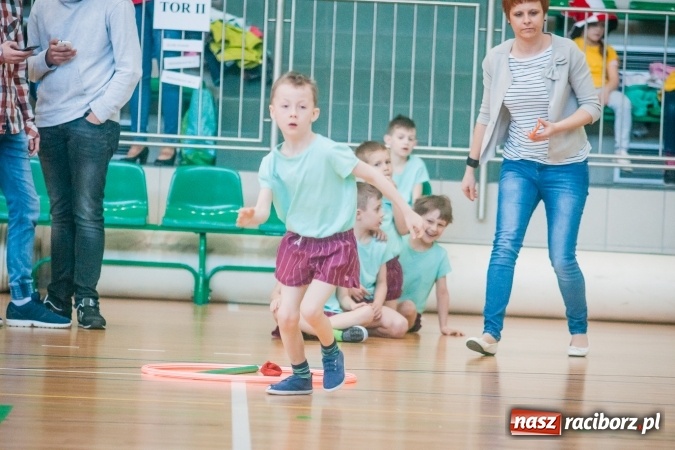 Zdjęcie w galerii na portalu naszraciborz.pl: XV Spartakiada przedszkolaków w Arenie Rafako wiadomości z regionu