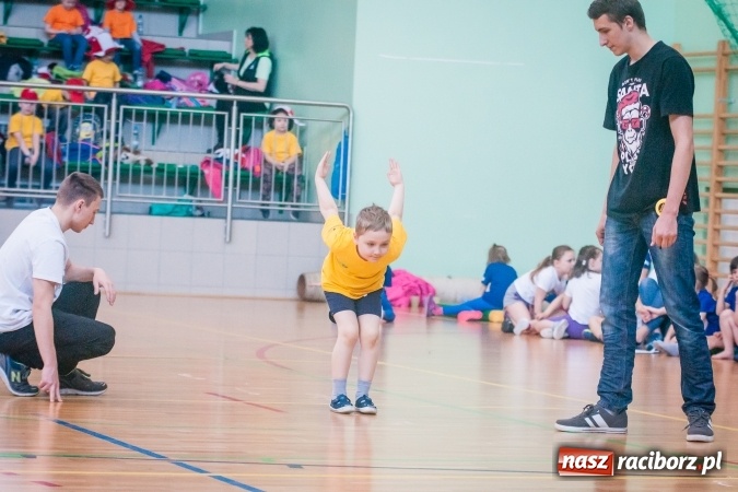 Zdjęcie w galerii na portalu naszraciborz.pl: XV Spartakiada przedszkolaków w Arenie Rafako wiadomości z regionu