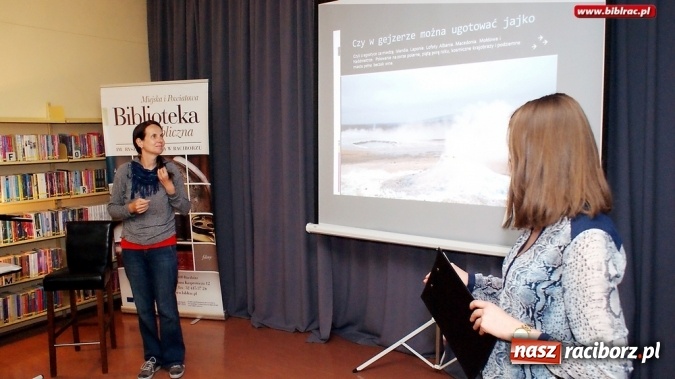 Zdjęcie w galerii na portalu naszraciborz.pl: Tydzień Bibliotek: Marzena Filipczak o sposobach na tanie podróżowanie w zasięgu ręki  wiadomości z regionu