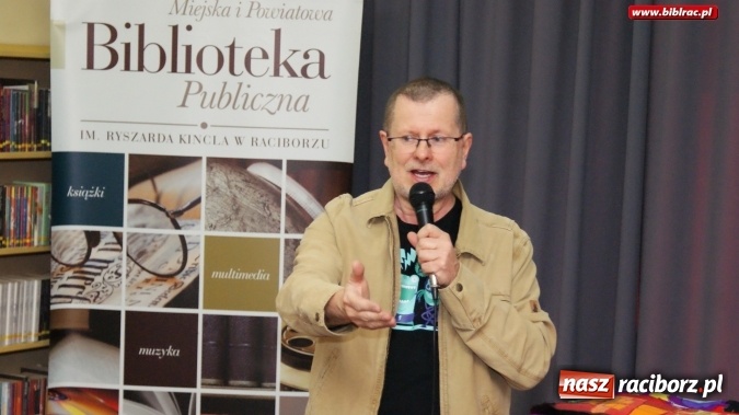 Zdjęcie w galerii na portalu naszraciborz.pl: Pan Tik-Tak odwiedził raciborską bibliotekę wiadomości z regionu