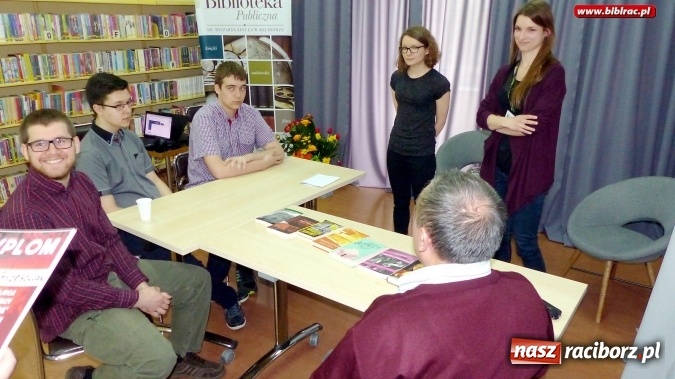 Zdjęcie w galerii na portalu naszraciborz.pl: Wielka gra w bibliotece: Ziemia obiecana – książka kontra film wiadomości z regionu