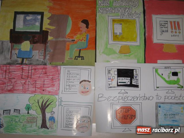 Zdjęcie w galerii na portalu naszraciborz.pl: Dzień Bezpiecznego Internetu w SP 4 wiadomości z regionu