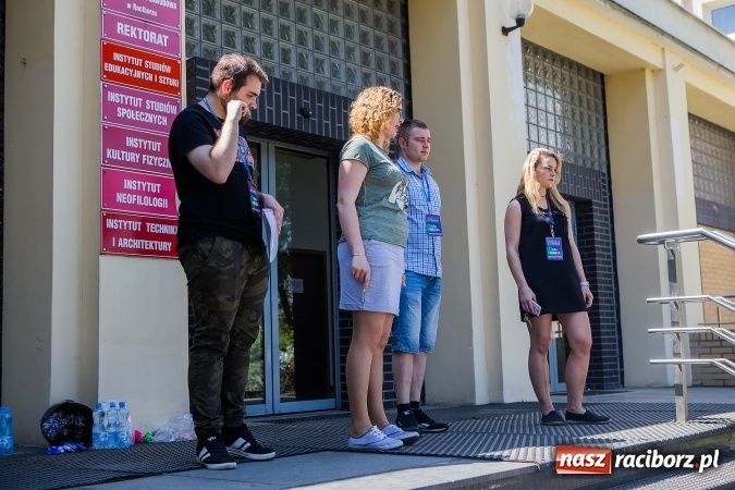 Zdjęcie w galerii na portalu naszraciborz.pl: Gra Miejska w ramach Juwenaliów Raciborskich wiadomości z regionu