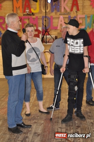 Zdjęcie w galerii na portalu naszraciborz.pl: Pospolite ruszenie dobrych serc. Razem dla Kewina w Rudach wiadomości z regionu