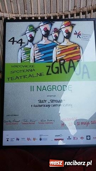 Zdjęcie w galerii na portalu naszraciborz.pl: Hat-trick Tetraedru na 44. Wadowickich Spotkaniach Teatralnych!  wiadomości z regionu