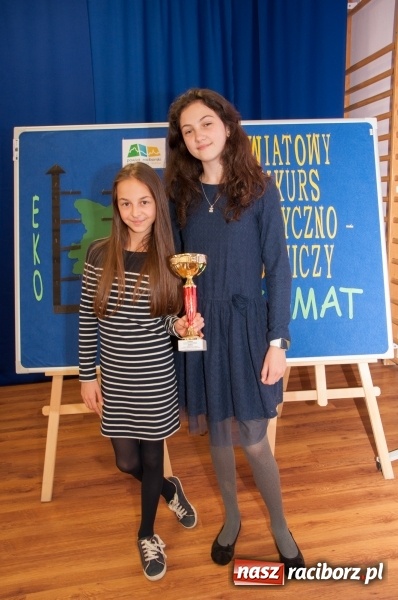 Zdjęcie w galerii na portalu naszraciborz.pl: Trzynasty Ekomat dla trzynastki. W SP 18 odbył się powiatowy konkurs matematyczno-przyrodniczy wiadomości z regionu