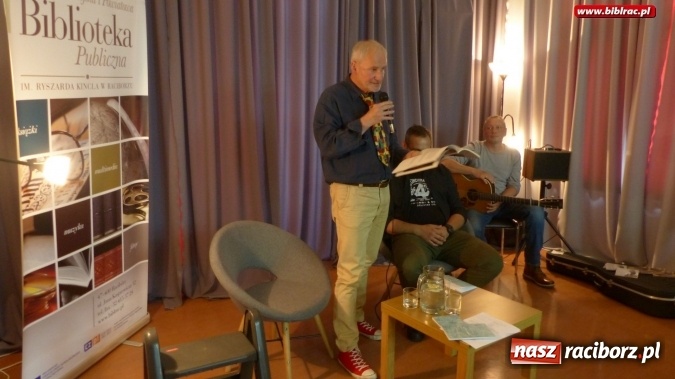 Zdjęcie w galerii na portalu naszraciborz.pl: Wydmuszka – wieczór autorski Henryka Cierniaka w raciborskiej bibliotece  wiadomości z regionu