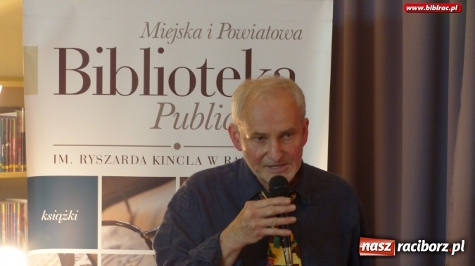 Zdjęcie w galerii na portalu naszraciborz.pl: Wydmuszka – wieczór autorski Henryka Cierniaka w raciborskiej bibliotece  wiadomości z regionu
