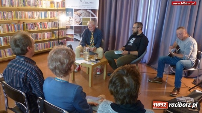 Zdjęcie w galerii na portalu naszraciborz.pl: Wydmuszka – wieczór autorski Henryka Cierniaka w raciborskiej bibliotece  wiadomości z regionu