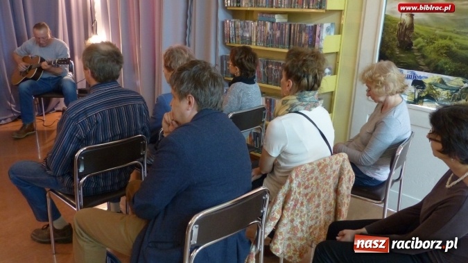 Zdjęcie w galerii na portalu naszraciborz.pl: Wydmuszka – wieczór autorski Henryka Cierniaka w raciborskiej bibliotece  wiadomości z regionu