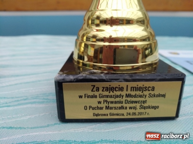 Zdjęcie w galerii na portalu naszraciborz.pl: Pływanie. Historyczny sukces gimnazjalistów  wiadomości z regionu