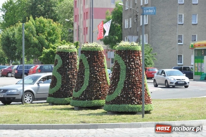 Zdjęcie w galerii na portalu naszraciborz.pl: Zieleń miejska pięknie przystroiła miasto na 800-lecie wiadomości z regionu